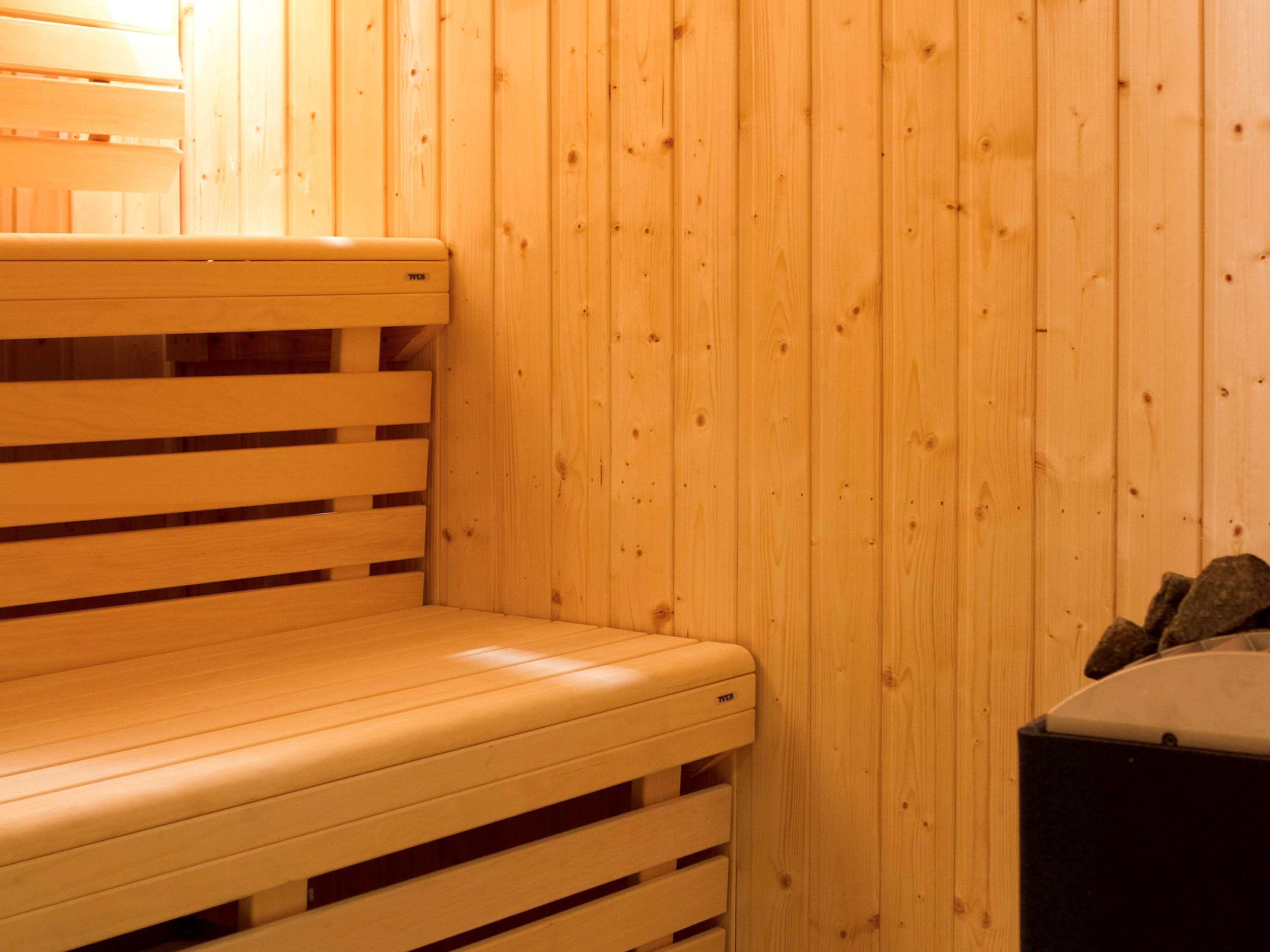 Sofitel Montevideo Casino Carrasco & Spa Eksteriør billede A modern Finnish sauna