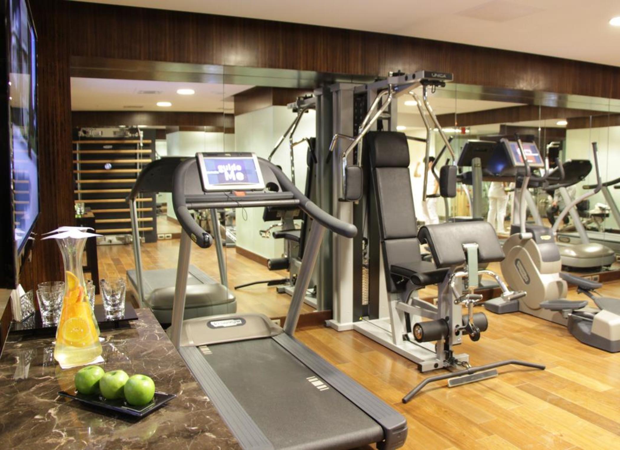 Sofitel Montevideo Casino Carrasco & Spa Eksteriør billede A gym at a hotel
