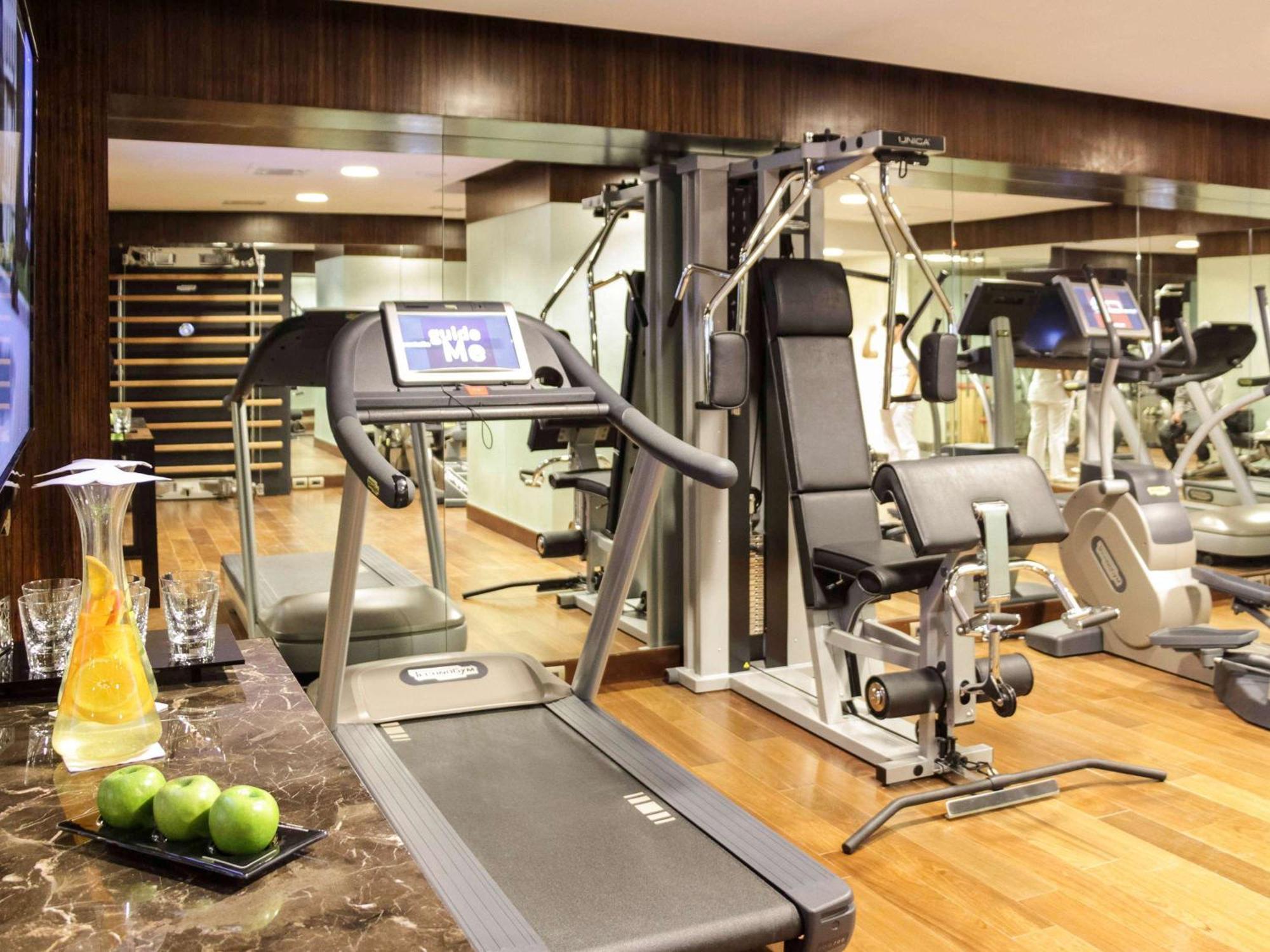 Sofitel Montevideo Casino Carrasco & Spa Eksteriør billede The gym at the hotel